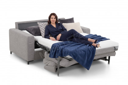 HU-LS23121 von Hukla - Schlafsofa 120 x 200 cm in Silber
