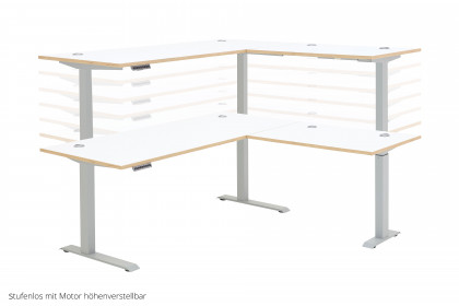 Memphis-Office von Innostyle - Büromöbelset mit hoher Aktenschrankkombi