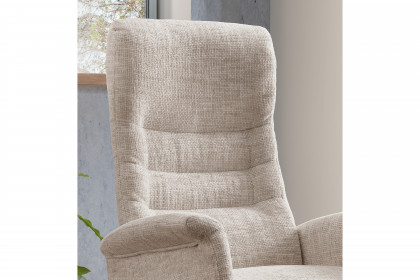 Latina von Benformato - Relax-Sessel creme