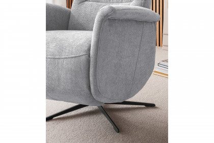 Latina von Benformato - Solitärsessel silber