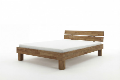Jenny von Elfo Möbel - Futonbett 140x200 cm Wildeiche + Stauraum-Bettkästen