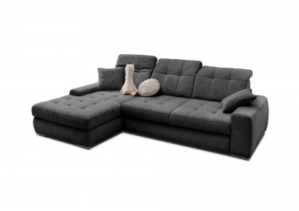 Frido von Benformato - Ecksofa links anthrazit