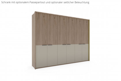 Cuneo-sleeping von Disselkamp - Schlafzimmer-Vorzugsset Eiche - taupe