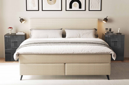 Mistral-Dream von Fey - Boxspringbett KT Bora ivory