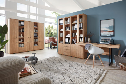 Baabe von Stralsunder - Homeoffice-Regal in Risseiche