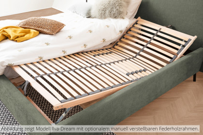 Ilva-Dream von Candy Sleep - Polsterbett green