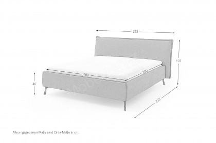 Ilva-Dream von Candy Sleep - Polsterbett green