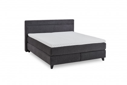 HU-BX25023 von Hukla - Boxspringbett KT 25023 anthrazit