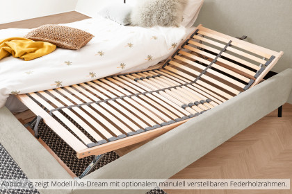 Ilva-Dream von Candy Sleep - Polsterbett natur