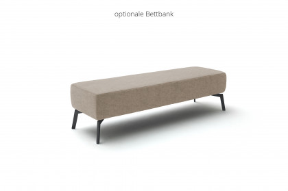 Ilva-Dream von Candy Sleep - Polsterbett taupe