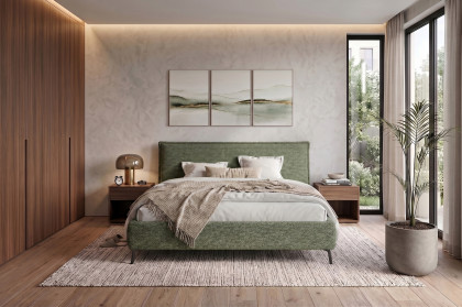 Ilva-Dream von Candy Sleep - Polsterbett in Green