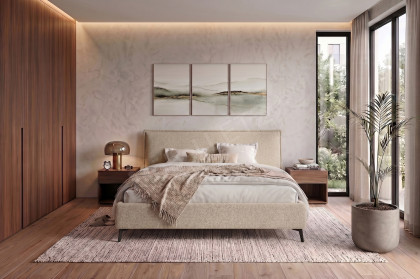 Ilva-Dream von Candy Sleep - Polsterbett in Nature