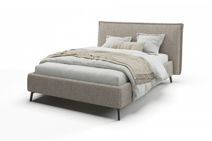 Ilva-Dream von Candy Sleep - Polsterbett 140 in Greige