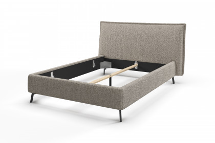 Ilva-Dream von Candy Sleep - Polsterbett 140 in Greige