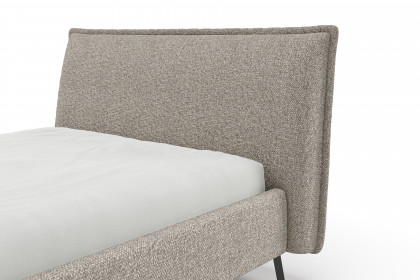 Ilva-Dream von Candy Sleep - Polsterbett 140 in Greige