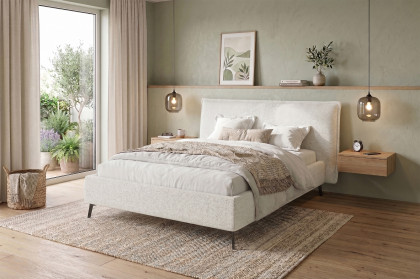 Ilva-Dream von Candy Sleep - Polsterbett 140 in Snow