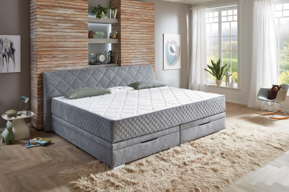 Kufstein-BX2740 von Sun Garden - Familien-Boxbett silber