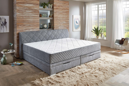 Kufstein-BX2740 von Sun Garden - Familien-Boxbett silber
