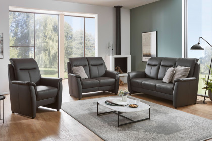 Wiesmoor von Polsteria - Sofa-Set mocca