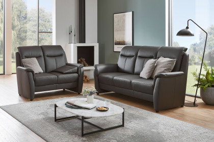 Wiesmoor von Polsteria - Sofa-Set mocca
