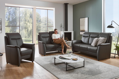 Wiesmoor von Polsteria - Sofa-Set mocca