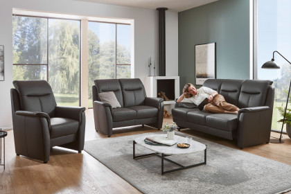 Wiesmoor von Polsteria - Sofa-Set mocca