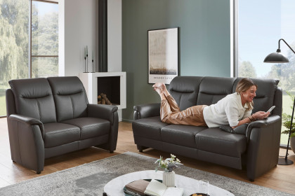 Wiesmoor von Polsteria - Sofa-Set mocca