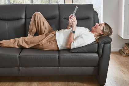 Wiesmoor von Polsteria - Sofa-Set mocca