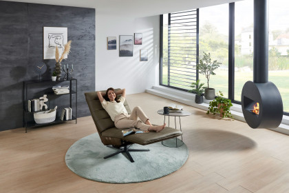 Ivy von Polsteria - Relaxliege olive