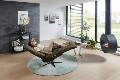 Ivy von Polsteria - Relaxliege olive
