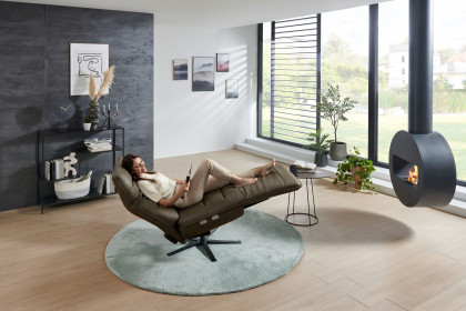 Ivy von Polsteria - Relaxliege olive