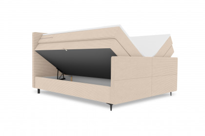 BX-LE-05 von SW KOLLEKTION - Boxspringbett beige