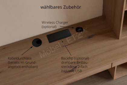 Breege von Stralsunder - Homeoffice-Schreibtisch in Alteiche