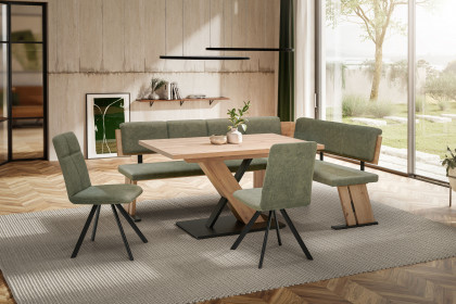 Krumau von Schösswender - Eckbankgruppe Artisan Oak & Grün