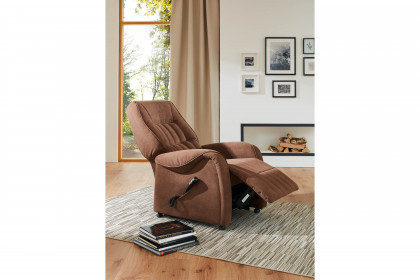 9687 von Himolla - TV-Sessel kaffee