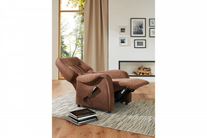 9687 von Himolla - TV-Sessel kaffee