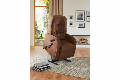 9687 von Himolla - TV-Sessel kaffee