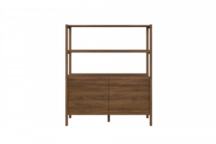 #712 Sideboard von Skovby - Anrichte in Nussbaum lackiert