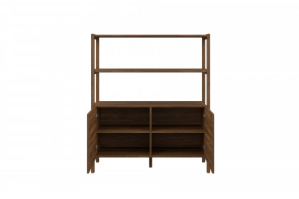 #712 Sideboard von Skovby - Anrichte in Nussbaum lackiert