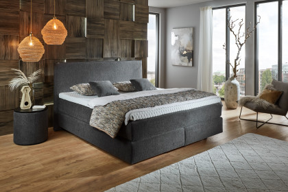HU-BX25023 von Hukla - Boxspringbett KT 25092 anthrazit