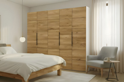 Jasper & Tom von Elfo Möbel - Schlafzimmer kaschmir - Eiche massiv