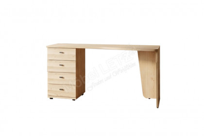 Plano 2 von Stralsunder - Schreibtisch mit Freiformplatte