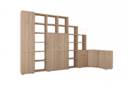 Plano 2 von Stralsunder - Schreibtisch mit Freiformplatte
