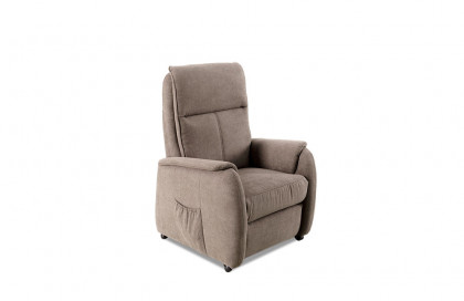 Frederik Plus Basic von Polsteria - TV-Sessel schlamm