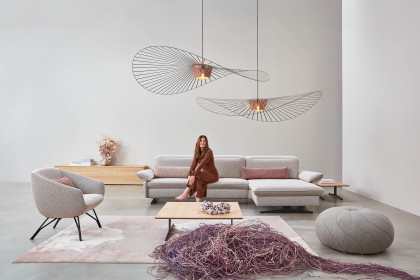 1077 von Himolla - Ecksofa rechts rose