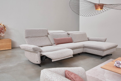 1077 von Himolla - Ecksofa rechts rose