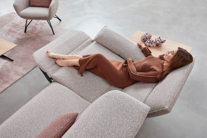1077 von Himolla - Ecksofa rechts rose