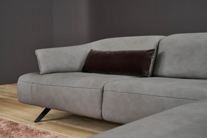1052 von Himolla - Ledersofa Ausführung rechts arctic