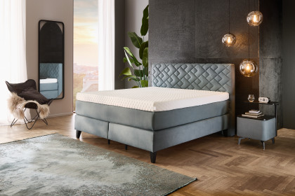 HU-BX25024 von Hukla - Boxspringbett KT 25025 steel