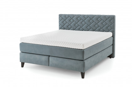 HU-BX25024 von Hukla - Boxspringbett KT 25025 steel